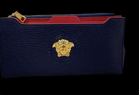 portmonee herren versace|versace card case.